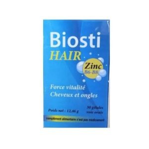 BIOSTI HAIR COMPLEMENT ALIMENTAIRE CHEVEUX ET ONGLES 30 GELULES - BIOSTI