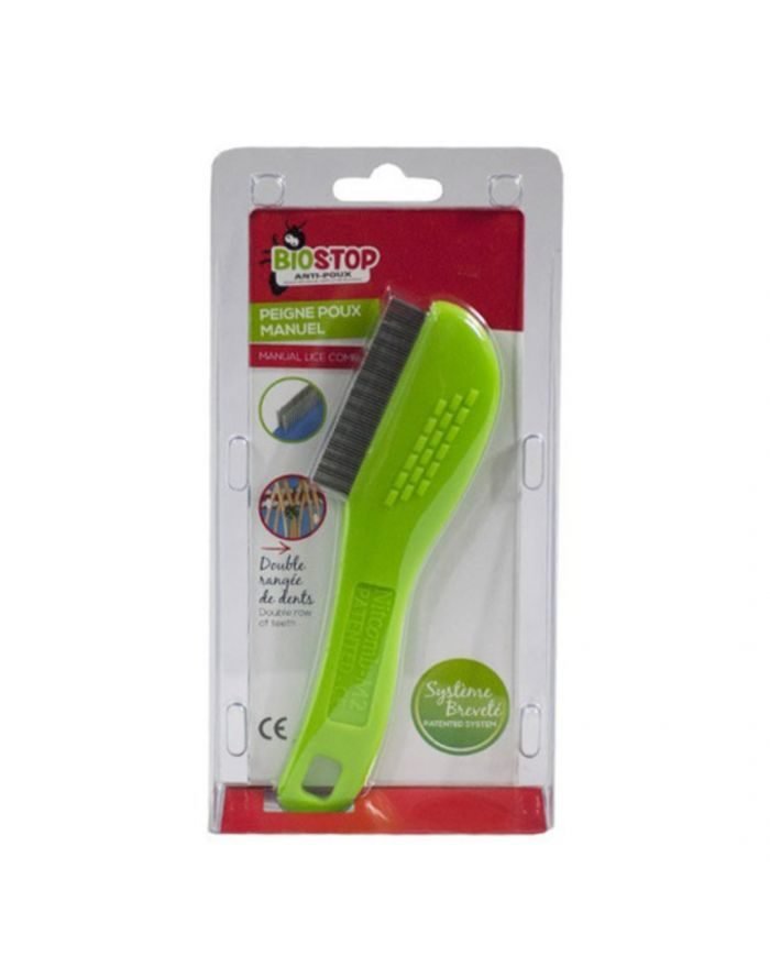 BIOSTOP PEIGNE ANTI POUX VERT - BIOSTOP