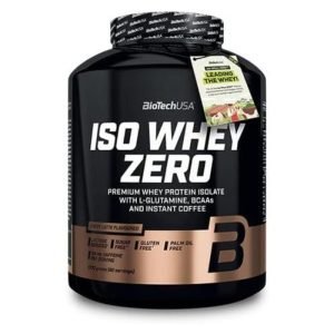 BIOTECHUSA ISO WHEY ZERO CAFE LATTE FLAVORED 2270 G - BIOTECHUSA