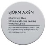 BJORN AXEN CIRE CHEVEUX SOLIDE ET DURABLE CHEVEUX COURT 80 ML - BJORN AXEN