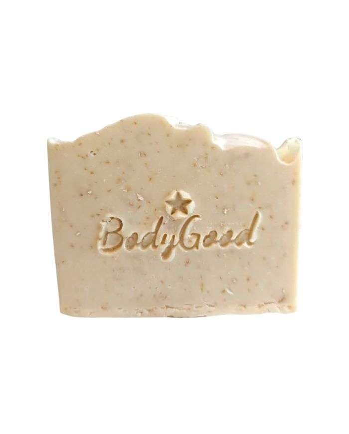 BODY GOOD SAVON BARRE BEURRE DE KARITE ET POUDRE AVOINE 140G - BODY GOOD