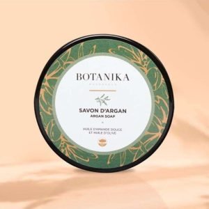 BOTANIKA SAVON D&rsquo;ARGAN HUILE D&rsquo;AMANDE DOUCE ET HUILE D&rsquo;OLIVE - BOTANIKA