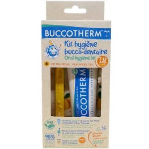 BUCCOTHERM KIT ENFANT 7-12 ANS 50 ML GOUT PECHE - BUCCOTHERM
