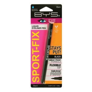 BYS SPORT FIX LIQUID EYELINER CRAYON WATERPROOF BLACK 1.5 ML - BYS