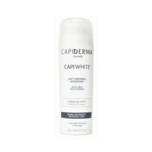 CAPIDERMA CAPIWHITE LAIT CORPOREL DÉPIGMENTANT INTENSIF HYDRATANT 150 ML SOINS INTENSIFS - CAPIDERMA