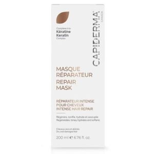 CAPIDERMA MASQUE REPARATEUR INTENSE POUR CHEVEUX 200 ML - CAPIDERMA