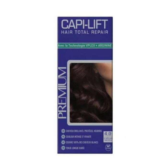 CAPILIFIT PREMIUM COLORATION 4.0 CHATAIN MOYEN