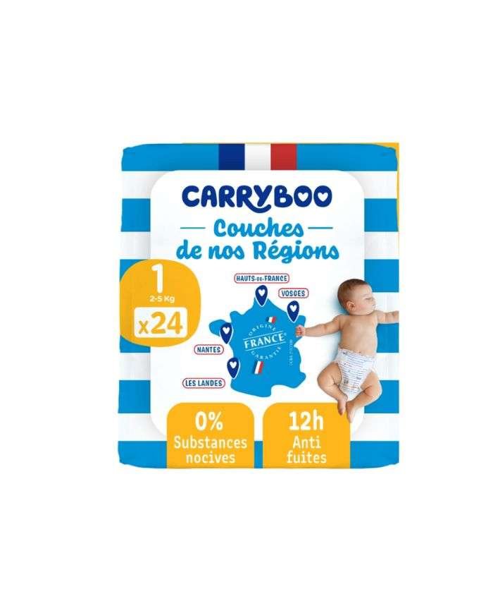 CARRYBOO COUCHES TAILLE 1 24 UNITES 2-5 KG - CARRYBOO