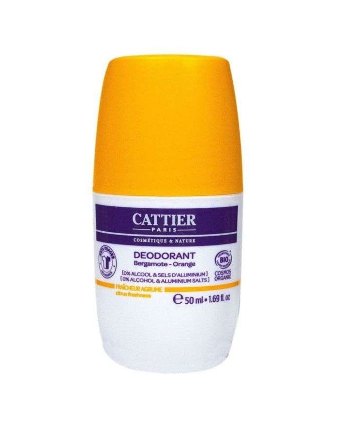 CATTIER DEODORANT BERGAMOTE ORANGE 50 ML - CATTIER