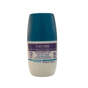 CATTIER DEODORANT FRAICHEUR MARINE ALOE VERA ET SAUGE 50 ML - CATTIER