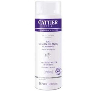 CATTIER EAU DEMAQUILLANTE YEUX SENSIBLES BLEUET CAMOMILLE 150 ML - CATTIER