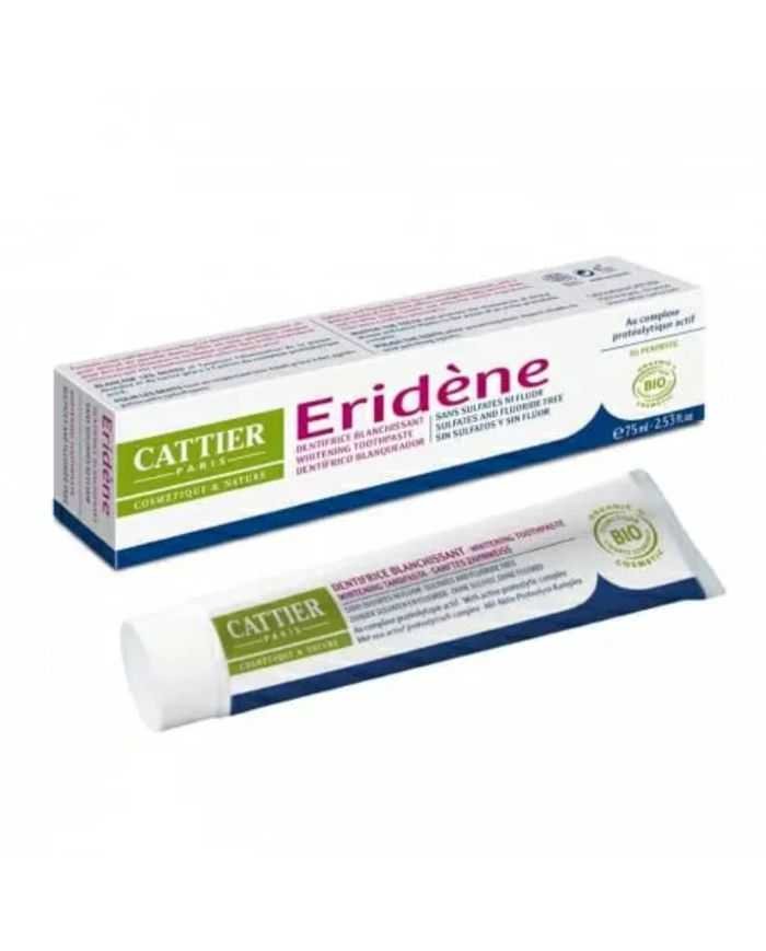 CATTIER ERIDENE DENTIFRICE BLANCHISSANT SANS SULFATE SANS FLUOR 75 ML - CATTIER