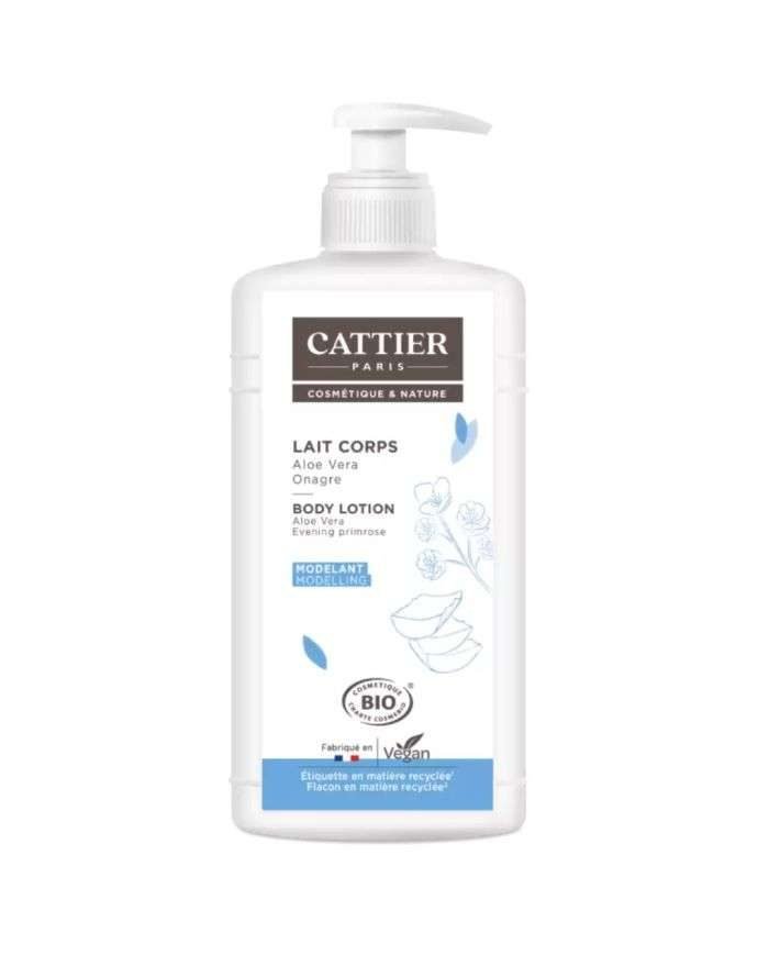 CATTIER LAIT CORPS ALOE VERA ONAGRE 500 ML - CATTIER