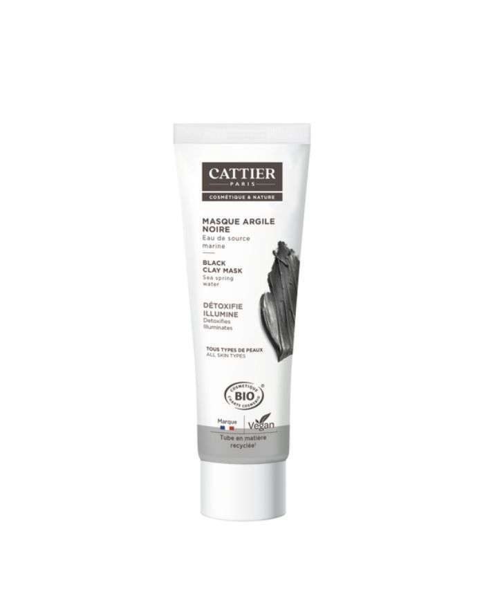 CATTIER MASQUE ARGILE NOIRE 100 ML - CATTIER
