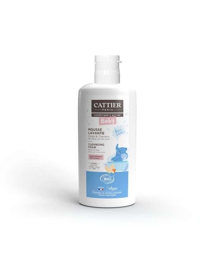 CATTIER MOUSSE LAVANTE CHEVEUX ET CORPS 150 ML - CATTIER