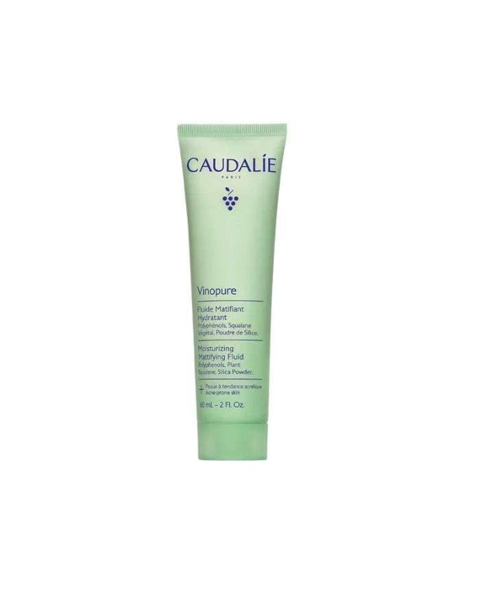 CAUDALIE VINOPURE FLUIDE MATIFIANT HYDRATANT 60ML - CAUDALIE