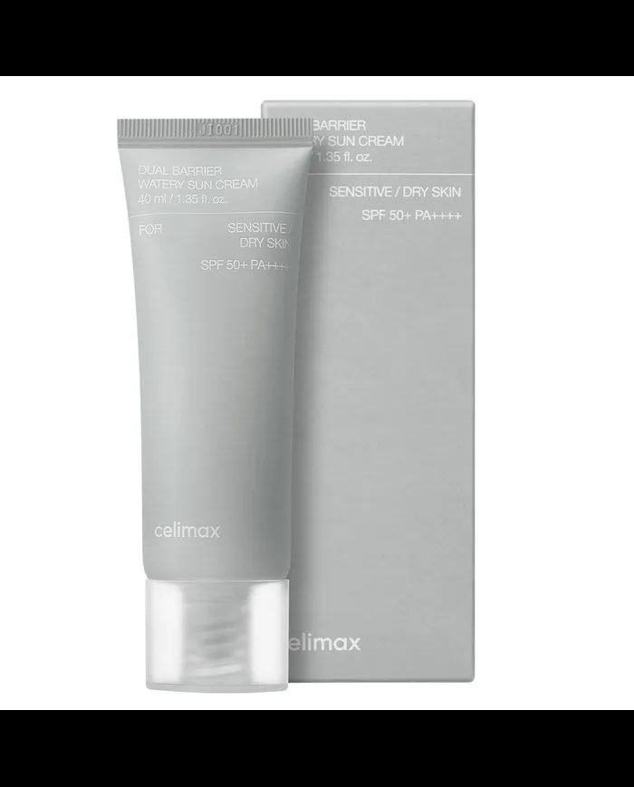 CELIMAX DUAL BARRIER WATERY SPF50+ PA++++ SUN CREAM 40 ML - CELIMAX