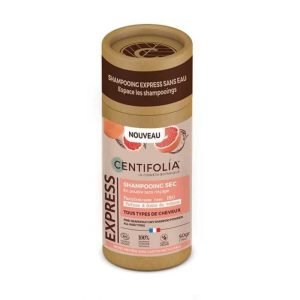 CENTIFOLIA SHAMPOING SEC EN POUDRE TOUS TYPES DE CHEVEUX PAMPLEMOUSSE ROSE 50 G - CENTIFOLIA