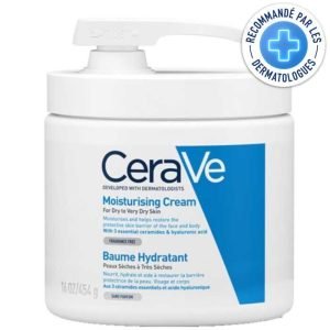 CERAVE BAUME HYDRATANT AVEC POMPE 454 G - CERAVE