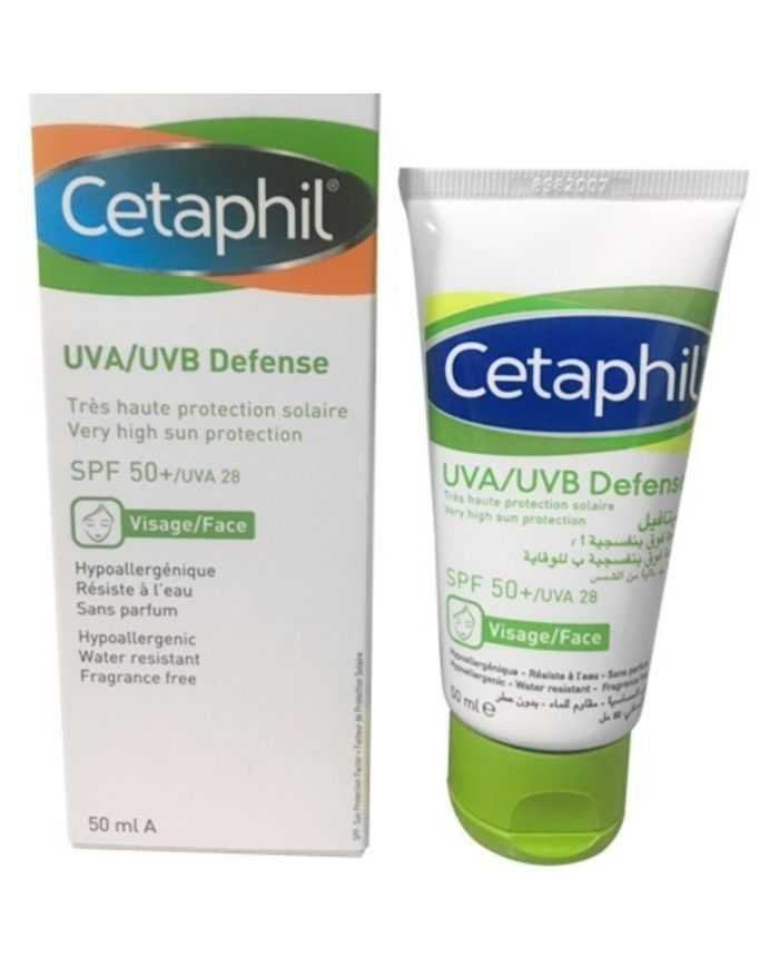 CETAPHIL ECRAN SOLAIRE UVA UVB SPF 50+ 50 ML - CETAPHIL