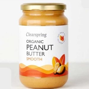 CLEARSPRING ORGANIC PEANUT BUTTER SMOOTH 350 G - CLEARSPRINGS