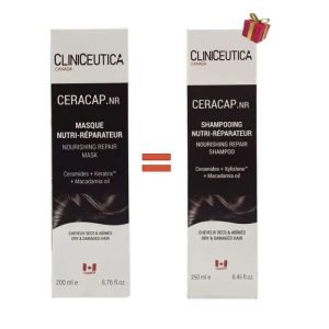 CLINICEUTICA OFFRE SPECIALE CERACAP MASQUE NUTRI REPARATEUR 200 ML + CLINICEUTICA CERACAP SHAMPOOING NUTRI REPARATEUR 250 ML OFF - CLINICEUTICA