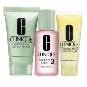 CLINIQUE PACK 3 ETAPES PEAU MIXTE A GRASSE - CLINIQUE