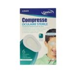 COMFORT COMPRESSE OCULAIRE STERILE JUNIOR 6 POCHETTES 85*60 MM - COMFORT