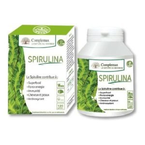 COMPLEMAX SPIRULINA 500 MG 120 GELULES - COMPLEMAX