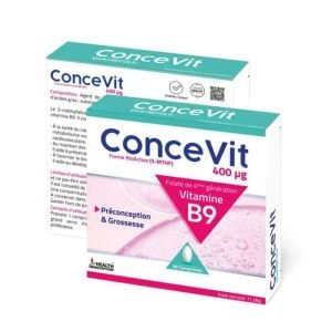 CONCEVIT PRECONCEPTION ET GROSSESSE VITAMINE B9 30 COMPRIMES - CONCEVIT