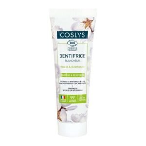 COSLYS DENTIFRICE BLANCHEUR MENTHE ET BICARBONATE 100 G - COSLYS