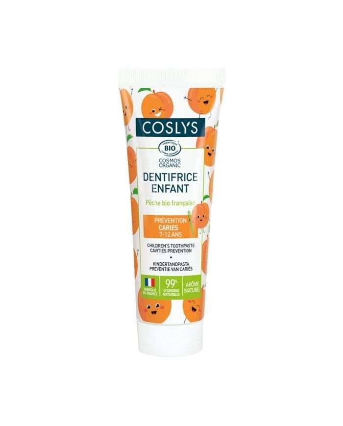 COSLYS DENTIFRICE ENFANT PECHE BIO 7-12 ANS 50 ML - COSLYS