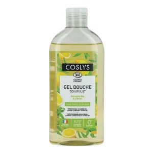 COSLYS GEL DOUCHE TONIFIANT VERVEINE BIO ET CITRON TOUS TYPES DE PEAUX 250ML - COSLYS
