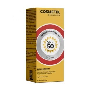 COSMETIX CREME ANTI ROUGEURS SPF 50+ PEAUX SENSIBLES 50 ML - COSMETIX DERMATOLOGIE