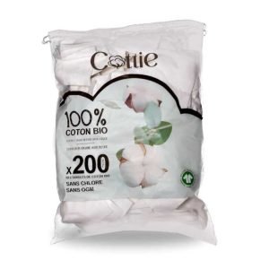 COTTIE 200 RECTANGLES DE COTON 100% BIO - COTTIE