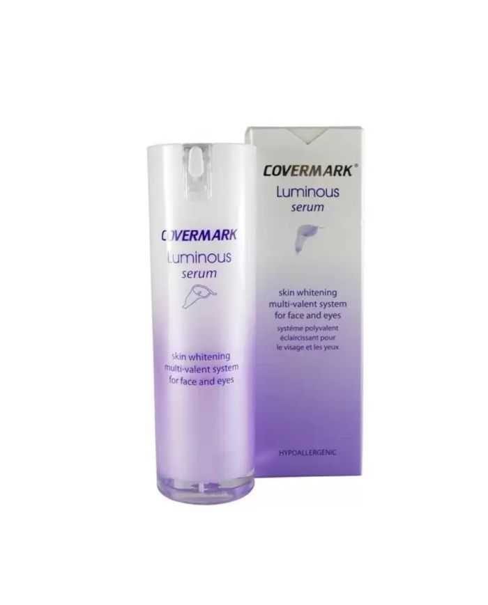 COVERMARK LUMINOUS SERUM SYSTEME POLYVALENT ECLAIRCISSANT POUR VISAGE ET YEUX 20 ML - COVERMARK