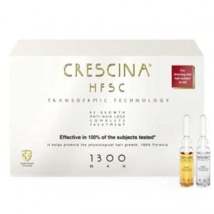 CRESCINA HFSC 1300 HOMME RE GROWTH TRAITEMENT COMPLET ANTI CHUTE DE CHEVEUX - CRESCINA