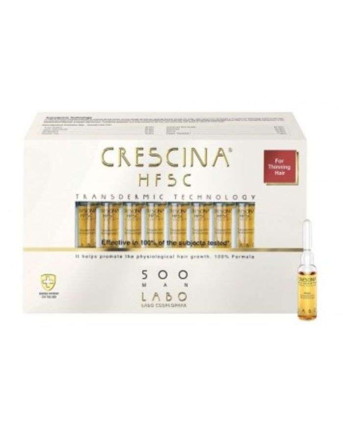 CRESCINA HFSC 500 HOMMES LABO POUR LES CHEVEUX CLAIRSEMES - CRESCINA