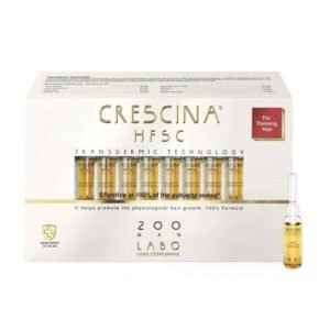 CRESCINA HFSC 200 HOMMES LABO POUR LES CHEVEUX CLAIRSEMES 20 FLACONS - CRESCINA