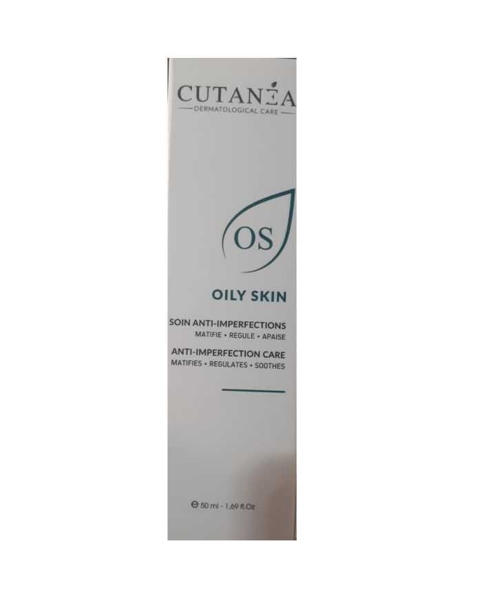 CUTANEA OILY SKIN SOIN ANTI-IMPERFECTIONS 50 ML - CUTANEA