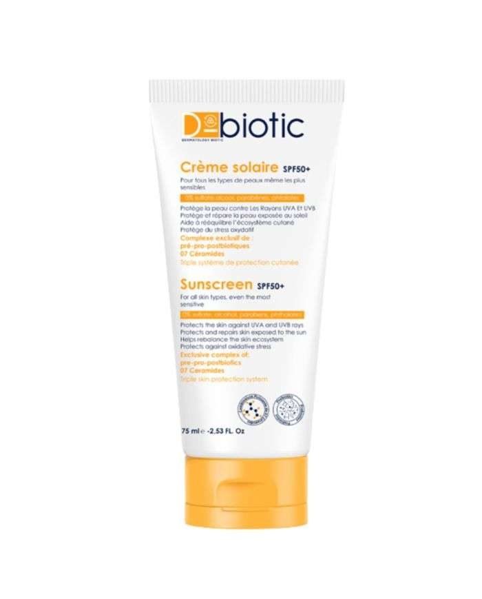 D BIOTIC CREME SOLAIRE 75 ML SPF 50+ - D BIOTIC