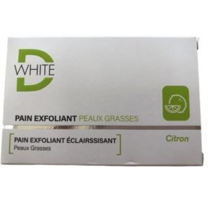 D-WHITE PAIN EXFOLIANT PEAUX GRASSE CITRON - D-WHITE