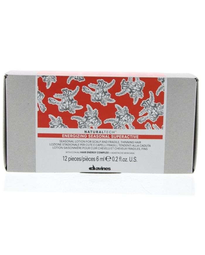 DAVINES NATURALTECH LOTION ENERGISANTE SUPERACTIVE 12*6 ML - DAVINES