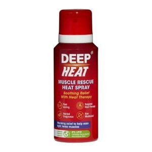 DEEP FREEZE MUSCLE RESCUE HEAT SPRAY 72.5 ML - DEEP FREEZE