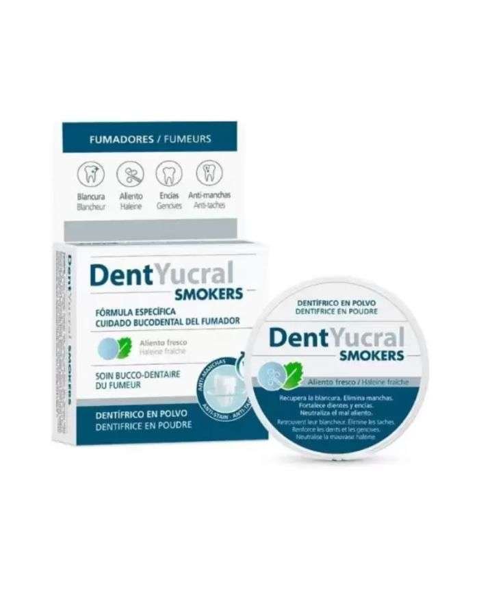DENTYUCRAL DENTIFRICE EN POUDRE FUMEURS 50 Gr - DENT YUCRAL