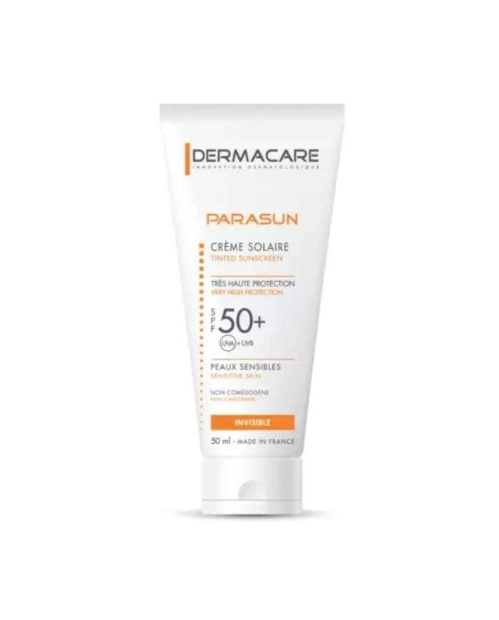 DERMACARE PARASUN CREME SOLAIRE SPF 50+ INVISIBLE 50 ML - DERMACARE