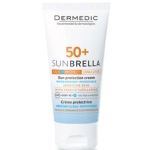 DERMEDIC SUNBRELLA 50+ PEAUX SENSIBLE 50 ML - DERMEDIC