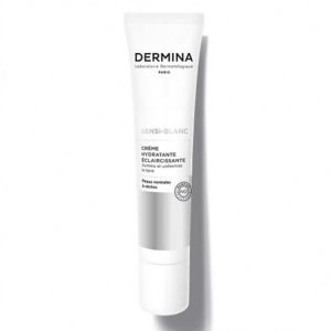 DERMINA SENSI BLANC CREME HYDRATANTE ECLAIRCISSANTE PEAUX NORMALES A SECHES 40 ML - DERMINA