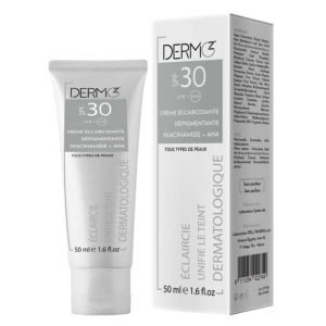 DERMO Z CREME ECLAIRCISSANTE SPF 30 TOUS TYPES DE PEAUX 50 ML - DERMO Z
