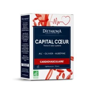 DIETAROMA CAPITAL COEUR 60 GELULES - DIETAROMA